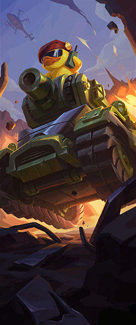 Quack n' Loaded Card