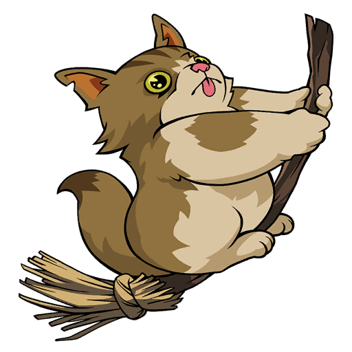 Mance on a Broom Go Zoom Spray