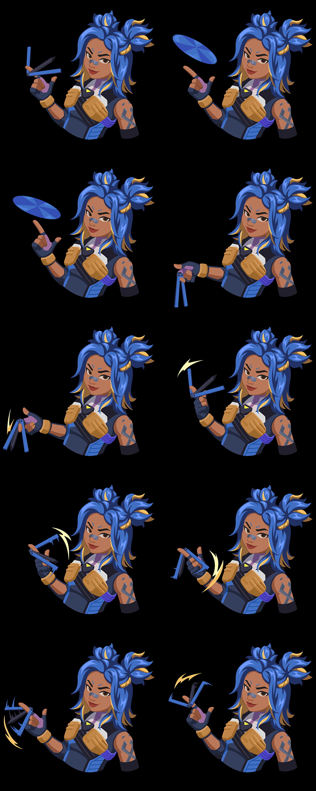 Balisong Brandish Spray