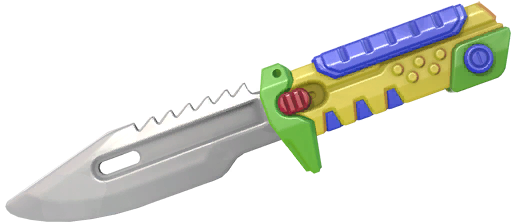 BlastX Polymer KnifeTech Coated Knife